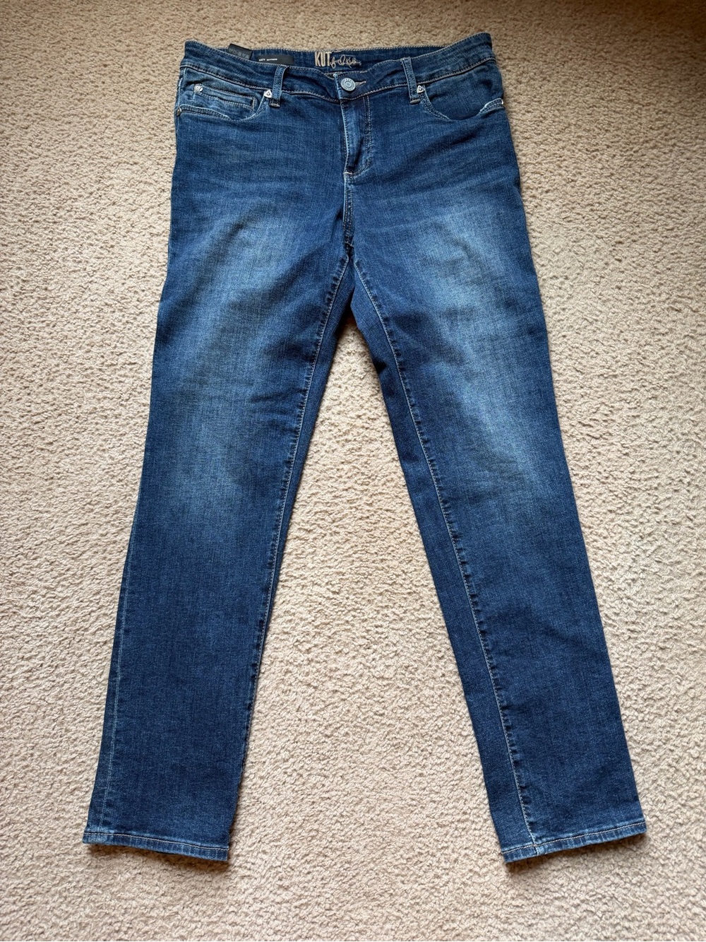 Kut from the Kloth Women's Medium Blue Skinny Jeans